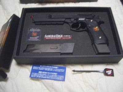 Tokyo Marui Samurai Edge Barry Burton Model Resident Evil 15th Limited M92F AA