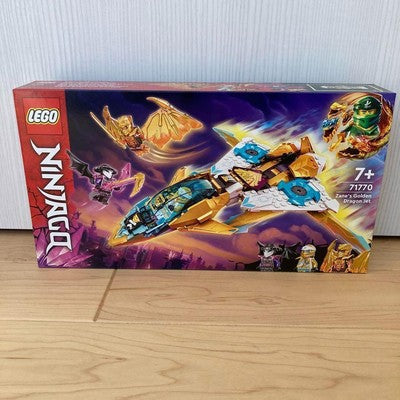 Unopened LEGO Ninjago 71770 Zanes Golden Dragon Jet General Vangelis Retired