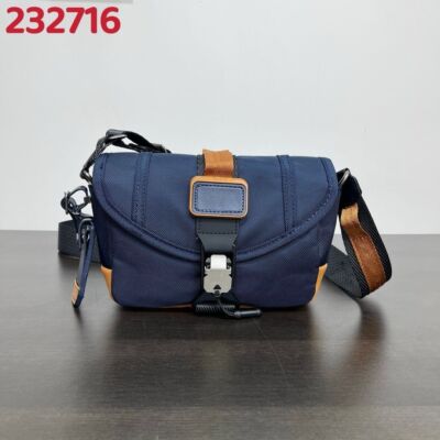 tumi ALPHA BRAVO 232716 "Compass" Crossbody Cyan Blue outlet