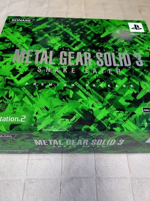 PS2 METAL GEAR SOLID 3 SNAKE EATER PREMIUM PACKAGE Sony PlayStation2 Konami acs