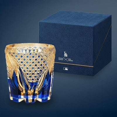 Shohei Ohtani × Edo Kiriko Rock Glass Limited 300 Rare Japanese Crystal MLB *2