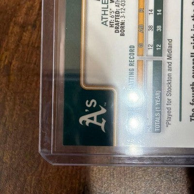 Topps Chrome 2025 Series Nick Kurtz Autograph & 150 RA-KU (BLUE REFRACTOR)