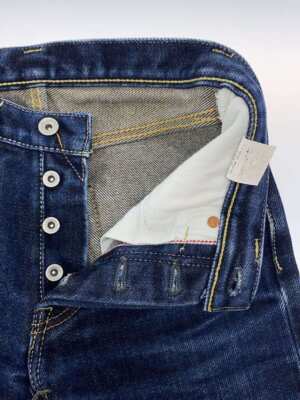 IRON HEART 21oz EXTRA HEAVY DENIM Indigo blue 28  Regular Denim Straight