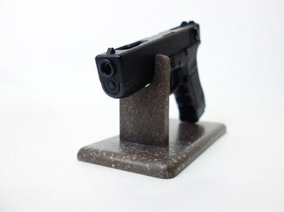 see description 3 Colors Medium size Artificial Marble Model Gun Stand gift