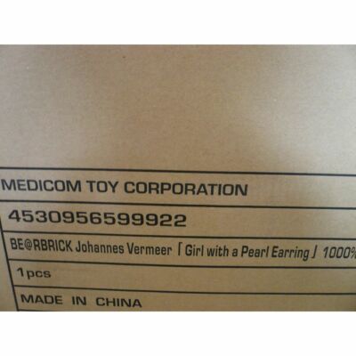 BE@RBRICK Johannes Vermeer Vermeer 1000% new Overall height approximately 700mm
