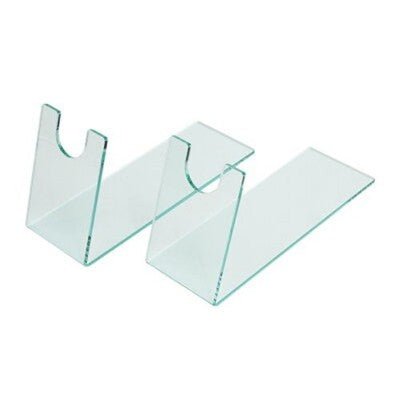 2 Sets FIELD LABEL Gun Stand Clear Acrylic Stand Handgun Stand Display Interior