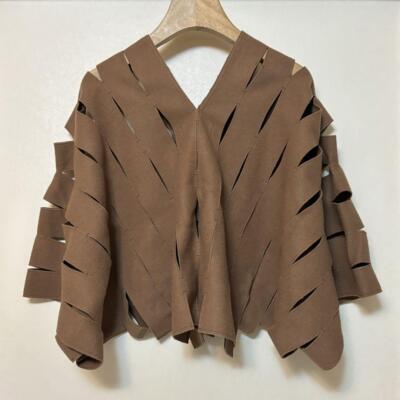 Unused Junya Watanabe Comme des Garcons Slit Tops XS Camel