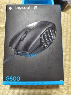 Logitech G600t MMO Gaming Mouse FF XIV Recommended Model 20 Buttons JP