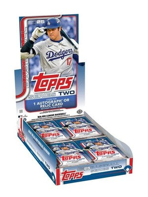 2025 Topps Series 2 MLB Baseball Hobby Box Factory Sealed 20 Packs NEW