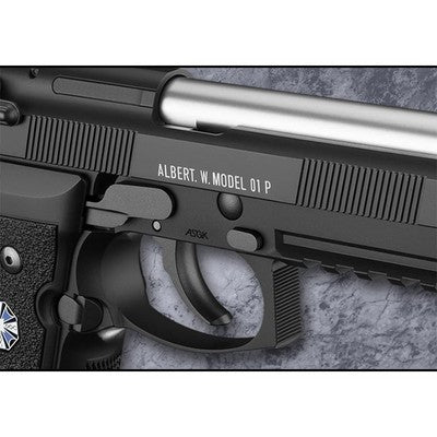 Tokyo Marui Biohazard Albert W. Model 01P Samurai Edge Gas Blowback Airsoft *3