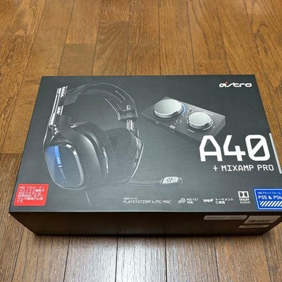 ASTRO Gaming A40 Headset + MixAmp Pro TR A40TR-MAP-002r PS4 PC 3.5mm USB Mic