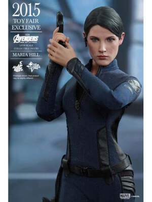 Masterpiece Hot Toys Maria Hill 1/6 Figure Avengers Age of Ultron Movie MMS305