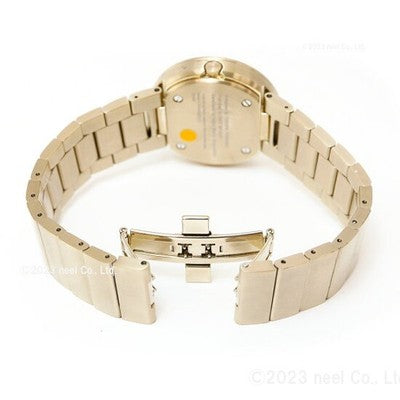 New NY0N005 ISSEY MIYAKE TO Tokujin Yoshioka Design Watch Gold Stainless Steel