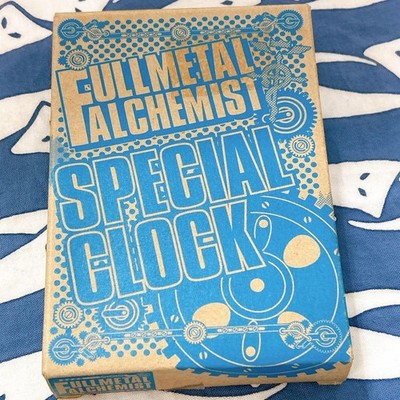 Fullmetal Alchemist 20th Anniversary Special Edition Clock Edward and Alphonse