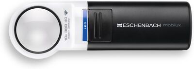 NEW ESCHENBACH LED wide light magnifying glass 10x 35mmφ 1511-10 Bargain Price