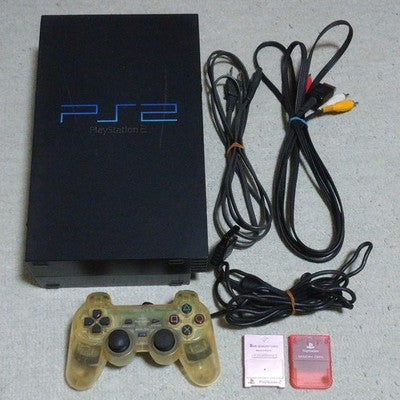 Sony PlayStation2 Console w/ Games Bundle Lot Tested Japan game Resident Evil
