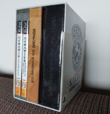 BIOHAZARD Resident Evil 15th Anniversary BOX Limited Edition PS3 Capcom *3