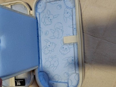 【Pokemon】Fluffy Eevee Hybrid Pouch case bag for Nintendo Switch 2 console HORI