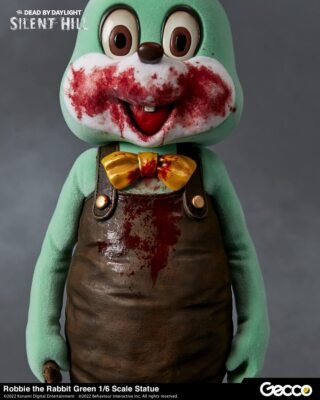 SILENT HILL x Dead by Daylight ROBBIE THE RABBIT GECCO 1/6 PVC Figure New GREEN