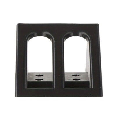 Wall-Mounted Gun Stand Holds Two Handguns for Airsoft and Model Guns Display