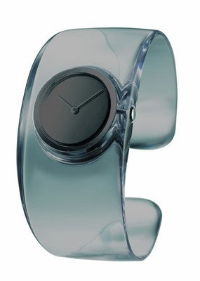 New ISSEY MIYAKE SILAW002 Smoke Bangle Quartz Watch “O” Tokujin Yoshioka Design