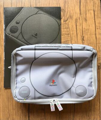【BLACK】NEW Pouch Only Multi Pouch of the First PlayStation BOOK from JAPAN
