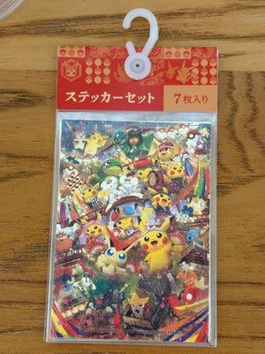Pokemon Center Tohoku Limited Sticker Set Discontinued from Japan gift CC