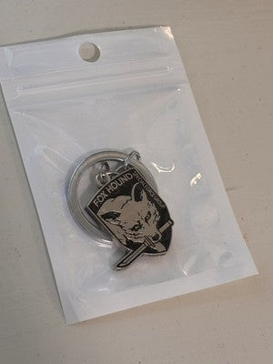 see description Metal Gear Solid 5 Keychain Metal Game Souvenir Jewelry