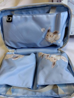 Nintendo Switch 2 Reversible Storage Carry Bag Fluffy Eevee Pokemon Case Hori