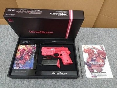 SAO Gun Gale Online AM.45 LLENN Vorpal Bunny Gas Blowback Pistol pink gift *3