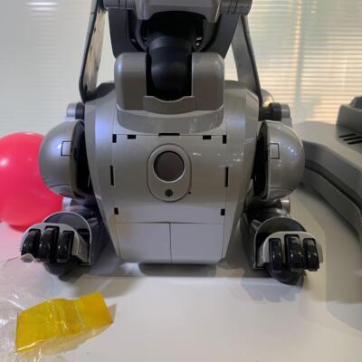 SONY AIBO ERS-111 robot Dog autonomous entertainment  Special Edition Silver B