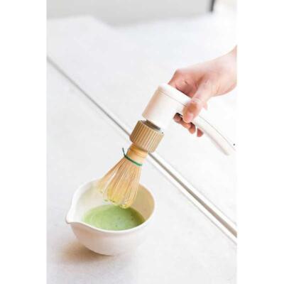 NEW MATCHA FOROMER CHA-RAKU & CHASEN Electric Japanese Green Tea Whisk Handy