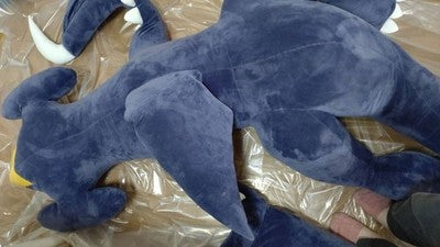 Mint Large MEGA BIG Garchomp Pokemon Center LIMITED Plush Cushion Life Size SSR