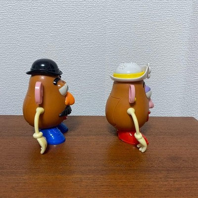 Disney Toy Story Mr. Potato Head & Mrs. Potato Head Set Figure Trinket Case