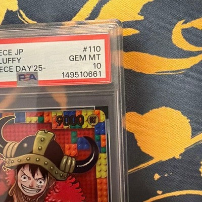 PSA 10 Monkey D. Luffy P-110 Promo ONE PIECE DAY '25 Premium Card Collection