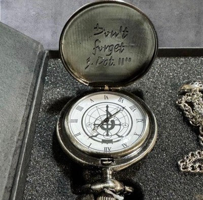 Fullmetal Alchemist Pocket Watch, Ring, Necklace 3-Piece Box Edward Elric
