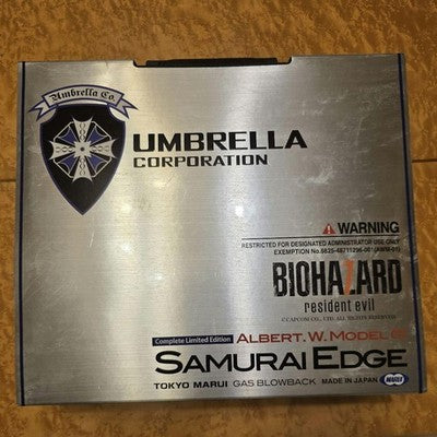 Tokyo Marui Samurai Edge Albert W. Model 01 Gas Blowback Airsoft Biohazard *2