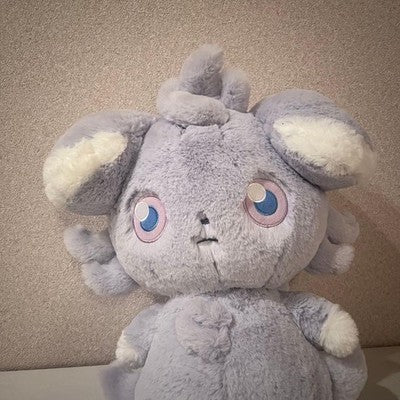 Pokemon Espurr Plush Soft Huggable Stuffed Toy Cute Kawaii Japan Import NEW