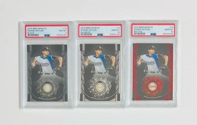 Shohei Ohtani 2015 BBM GENESIS　Black Rainbow Red