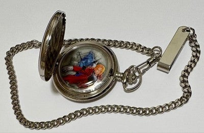Fullmetal Alchemist Edward Square Enix Pocket Watch with Protective Film