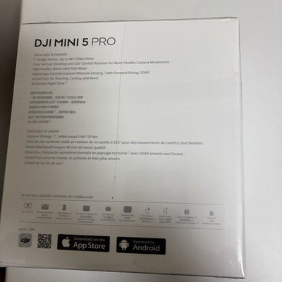 DJI Mini 5 Pro Fly More Component Kit with DJI RC-N3 Drone shrink wrap