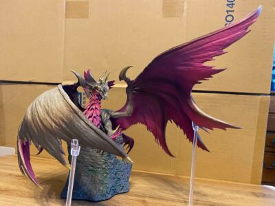 Capcom Monster Hunter Rise Sunbreak Builder Creators model  Malzeno figure used