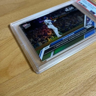 2024 Topps Now NLDS Shohei Ohtani PSA8 Trading Card MBL Los Angeles Dodgers