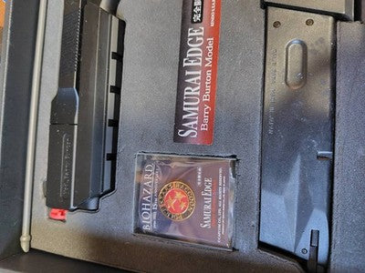 Tokyo Marui Samurai Edge Barry Burton - Resident Evil 15th Anniversary Limited BB