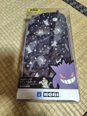 Ghost Party Quilted Medium Pouch case for Nintendo Switch 2 HORI Pokemon Gengar,