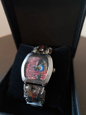 Fullmetal Alchemist Edward Elric Silver Watch Metal Band Anime Official Style
