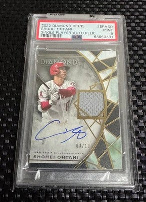 2022 Topps DAIAMOND ICONS Shohei Ohtani Limited PSA9 /10 + 2018 RC Bonus