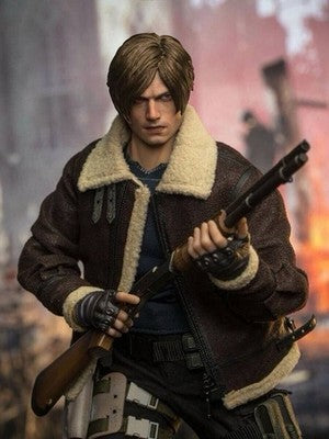 Bonus Included MTTOYS 017 1/6 Resident Evil 4 Leon First Edition Rare Japan