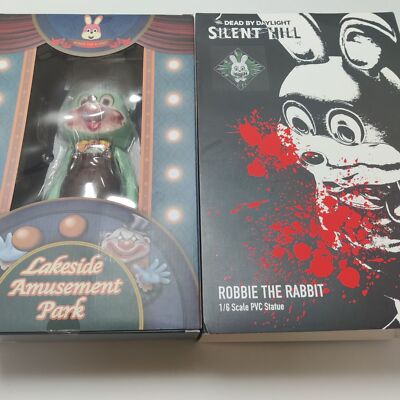 SILENT HILL x Dead by Daylight ROBBIE THE RABBIT GECCO 1/6 PVC Figure New GREEN