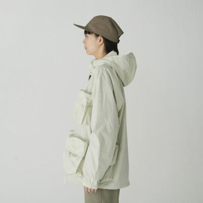 【Size：JP M,L,XL】 NEW SNOW PEAK INDIGO C/N PARKA JK-24AU401/402 from JAPAN acs